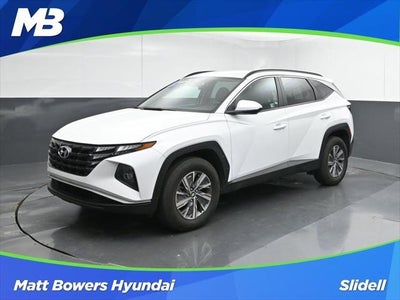 Photo of a 2024 Hyundai Tucson Hybrid AWD Blue 4DR SUV for sale