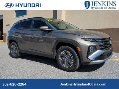 Photo of a 2025 Hyundai Tucson Hybrid AWD Blue 4DR SUV for sale