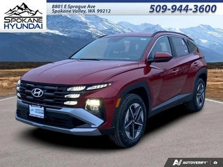 2026 Hyundai TUCSON Hybrid with Ultimate Red Exterior