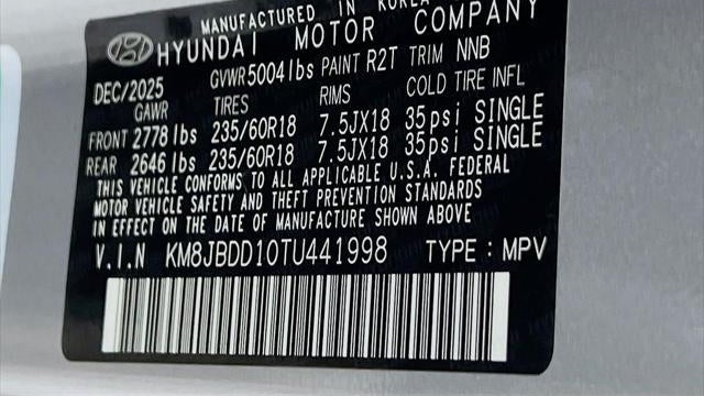 2026 Hyundai TUCSON Hybrid SEL