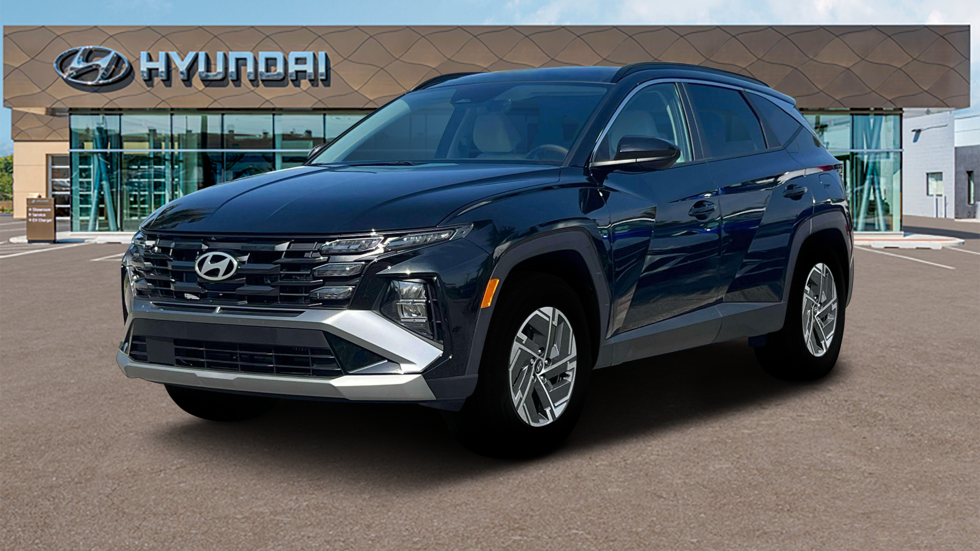 Preowned 2025 Hyundai TUCSON Hybrid Blue for Sale
