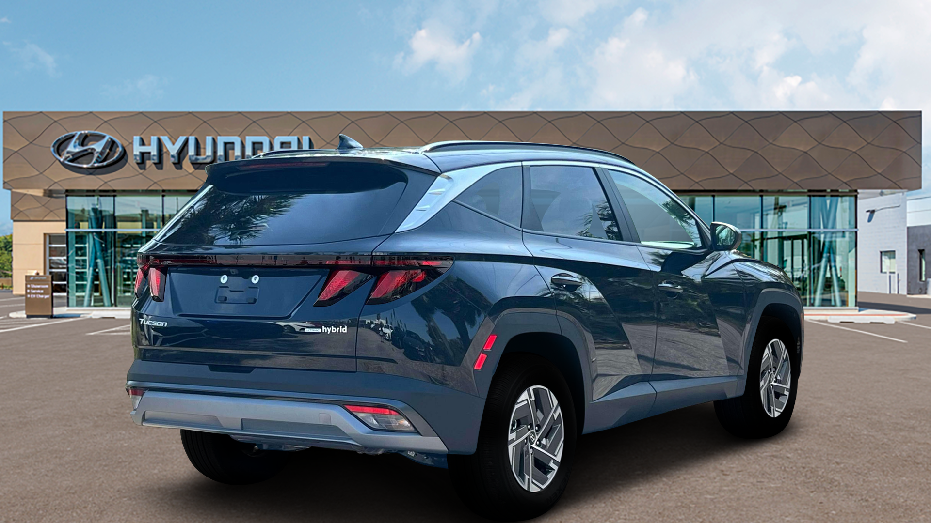 2025 Hyundai TUCSON Hybrid Blue