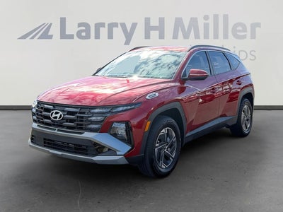 Photo of a 2025 Hyundai Tucson Hybrid AWD Blue 4DR SUV for sale