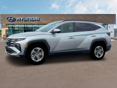 Photo of a 2025 Hyundai Tucson Hybrid AWD Blue 4DR SUV for sale