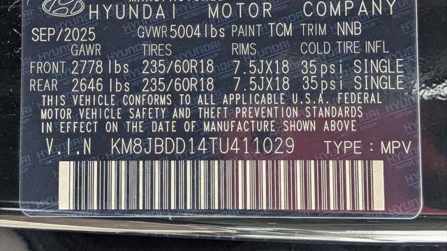 2026 Hyundai TUCSON Hybrid SEL