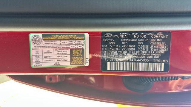 2026 Hyundai TUCSON Hybrid SEL