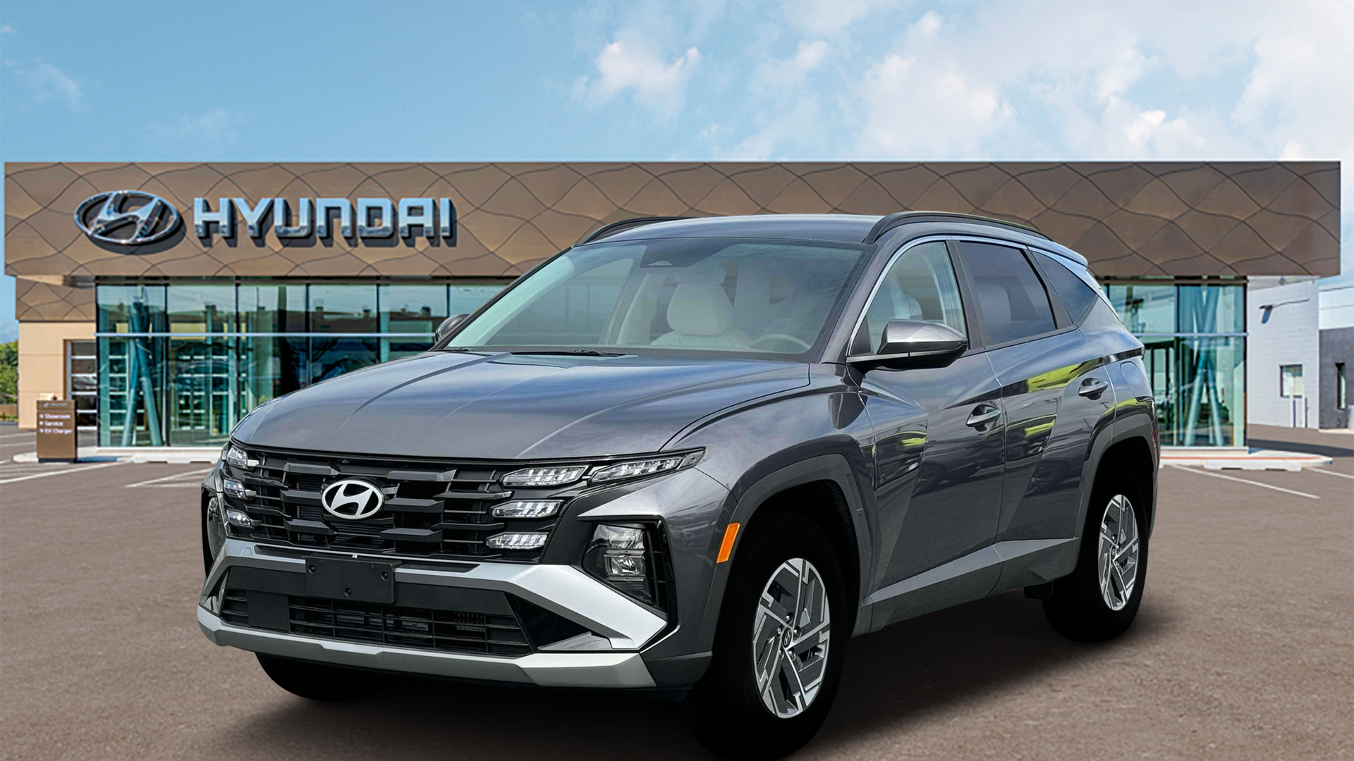 Preowned 2025 Hyundai TUCSON Hybrid Blue for Sale