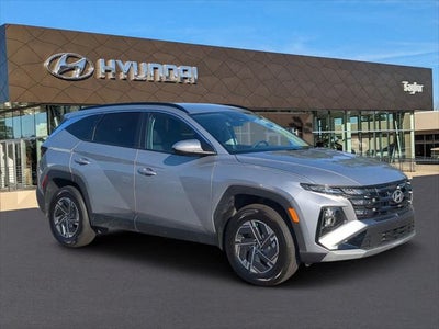 Photo of a 2025 Hyundai Tucson Hybrid AWD Blue 4DR SUV for sale