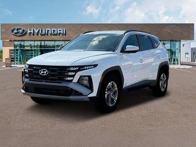 Photo of a 2025 Hyundai Tucson Hybrid AWD Blue 4DR SUV for sale