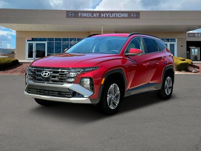 Photo of a 2025 Hyundai Tucson Hybrid AWD Blue 4DR SUV for sale