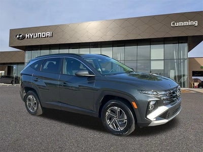 Photo of a 2025 Hyundai Tucson Hybrid AWD Blue 4DR SUV for sale