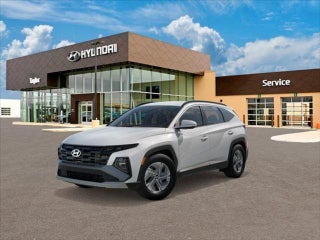 2025 Hyundai TUCSON Hybrid with Creamy White Pearl Exterior