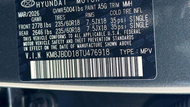 2026 Hyundai TUCSON Hybrid SEL