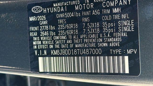 2026 Hyundai TUCSON Hybrid SEL