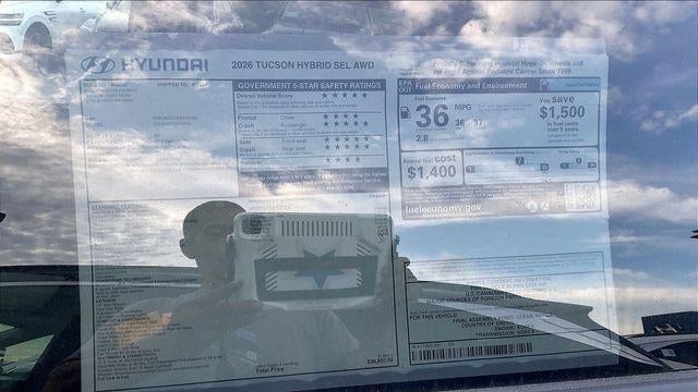 2026 Hyundai TUCSON Hybrid SEL