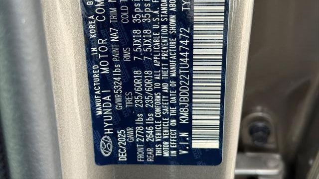 2026 Hyundai TUCSON Plug-in Hybrid SEL