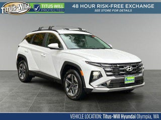 2026 Hyundai TUCSON Plug-in Hybrid with Creamy White Pearl Exterior
