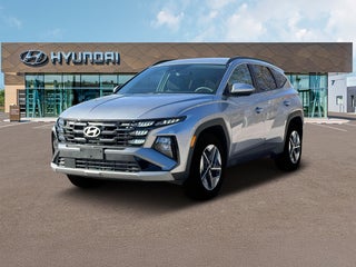 2025 Hyundai TUCSON Plug-in Hybrid with Shimmering Silver Exterior