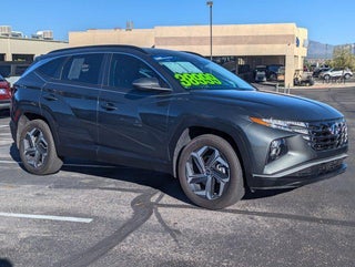 2024 Hyundai TUCSON Hybrid with Amazon Gray Exterior