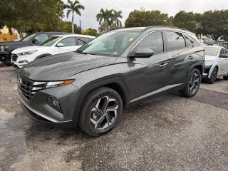 2024 Hyundai TUCSON Hybrid with Amazon Gray Exterior