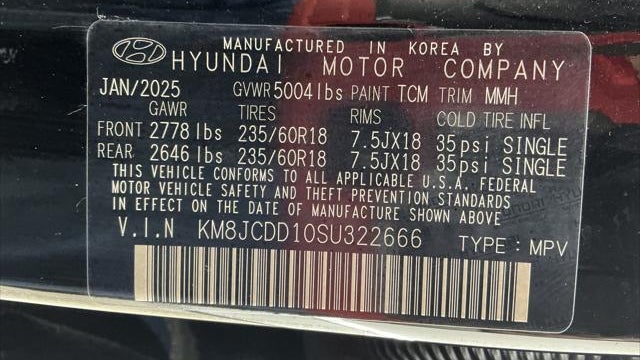 2025 Hyundai TUCSON Hybrid SEL Convenience