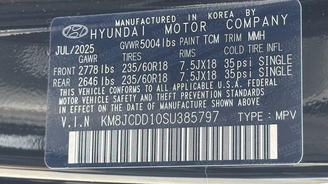 2025 Hyundai TUCSON Hybrid SEL Convenience