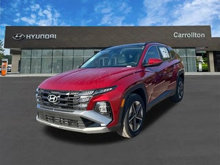 2025 Hyundai TUCSON Hybrid with Ultimate Red Exterior
