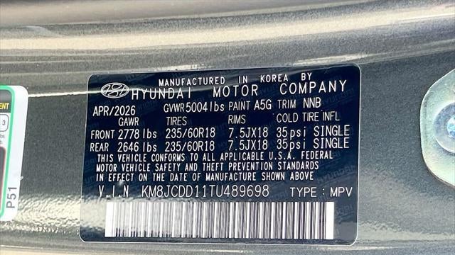2026 Hyundai TUCSON Hybrid SEL Convenience