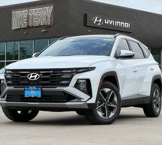 2025 Hyundai TUCSON Hybrid with Creamy White Pearl Exterior