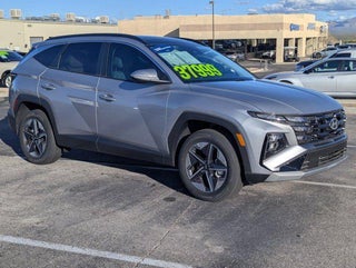 2025 Hyundai TUCSON Hybrid with Shimmering Silver Exterior