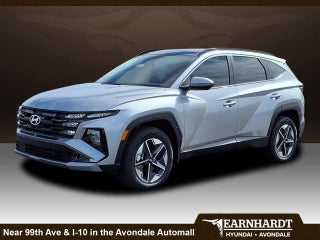 2025 Hyundai TUCSON Hybrid with Shimmering Silver Exterior