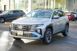 2025 Hyundai TUCSON Hybrid with Shimmering Silver Exterior