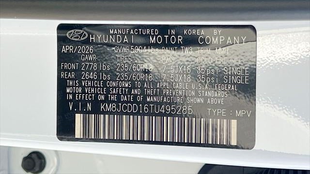 2026 Hyundai TUCSON Hybrid SEL Convenience