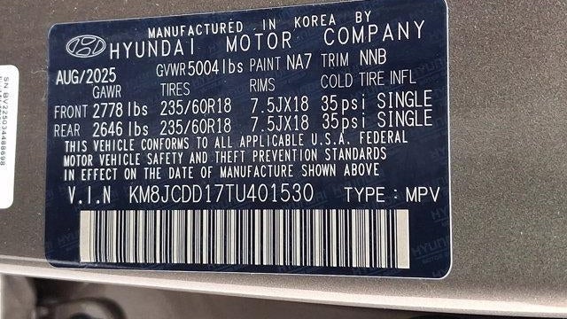 2026 Hyundai TUCSON Hybrid SEL Convenience
