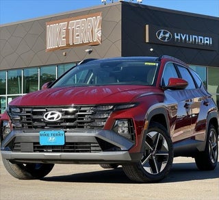 2025 Hyundai TUCSON Hybrid with Ultimate Red Exterior