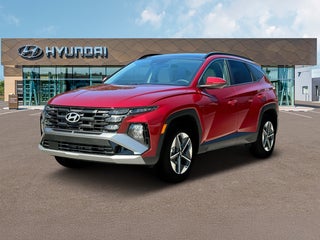 2025 Hyundai TUCSON Hybrid with Ultimate Red Exterior