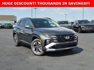 2025 Hyundai TUCSON Hybrid with Amazon Gray Exterior