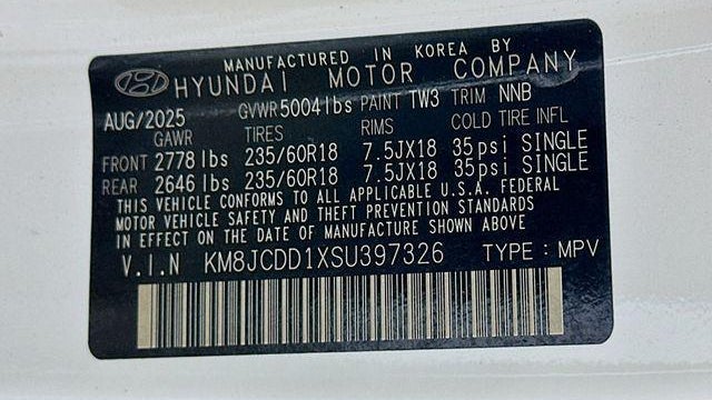 2025 Hyundai TUCSON Hybrid SEL Convenience