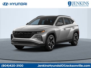 2023 Hyundai TUCSON Hybrid with Shimmering Silver Exterior
