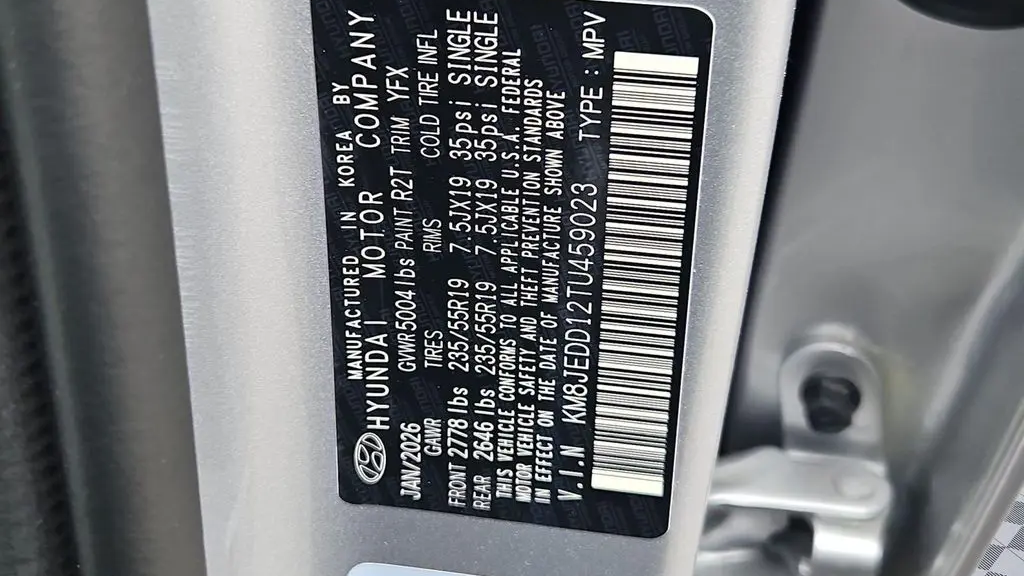 2026 Hyundai TUCSON Hybrid Limited