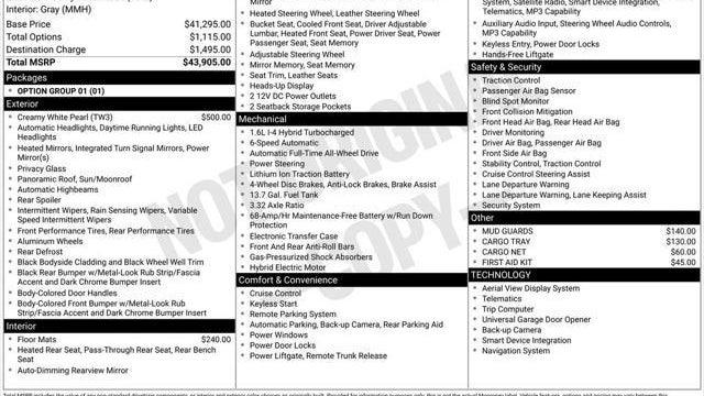 2025 Hyundai TUCSON Hybrid Limited