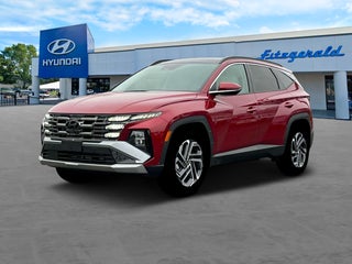 2025 Hyundai TUCSON Hybrid with Ultimate Red Exterior