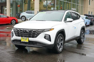 2025 Hyundai TUCSON Hybrid with Creamy White Pearl Exterior