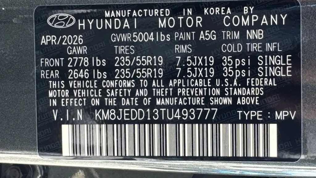 2026 Hyundai TUCSON Hybrid Limited