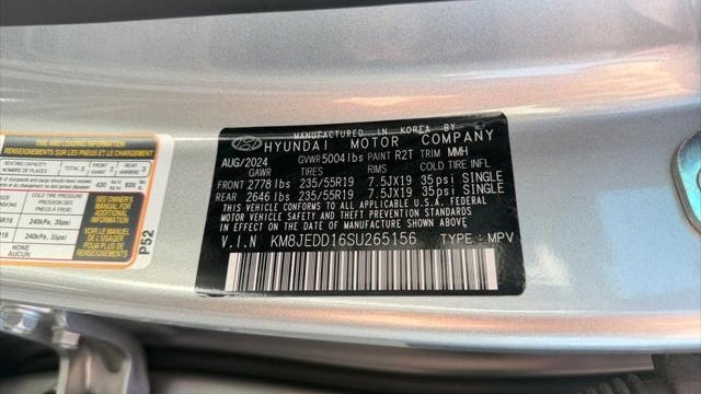 2025 Hyundai TUCSON Hybrid Limited