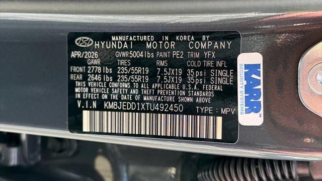 2026 Hyundai TUCSON Hybrid Limited