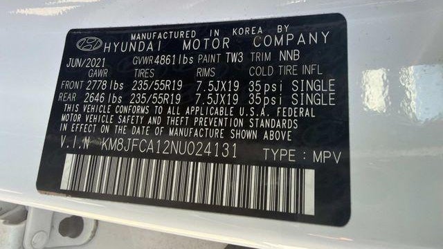2022 Hyundai TUCSON Hybrid SEL Convenience