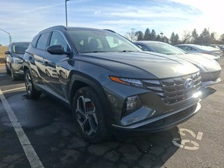 2022 Hyundai TUCSON Hybrid with Amazon Gray Exterior