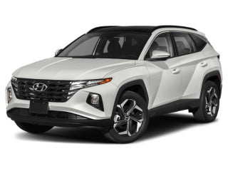 2022 Hyundai TUCSON Hybrid with Quartz White Exterior