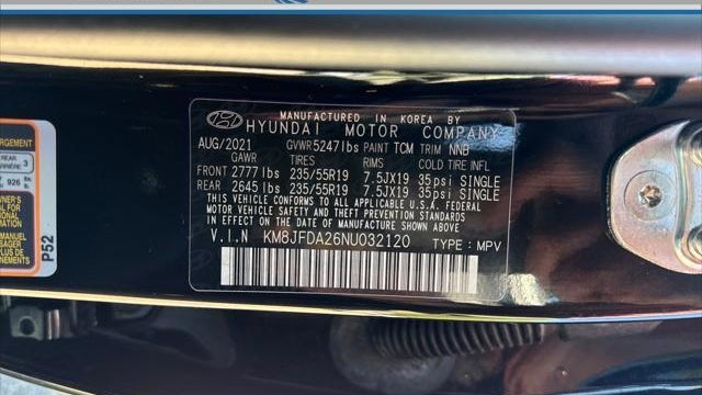 2022 Hyundai TUCSON Plug-in Hybrid Limited